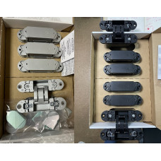 Петля Otlav Invisacta 30x120 матовый хром и черная