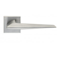 Ручка Ilavio 2386. Квадрат Розетка, Хром и Мат хром